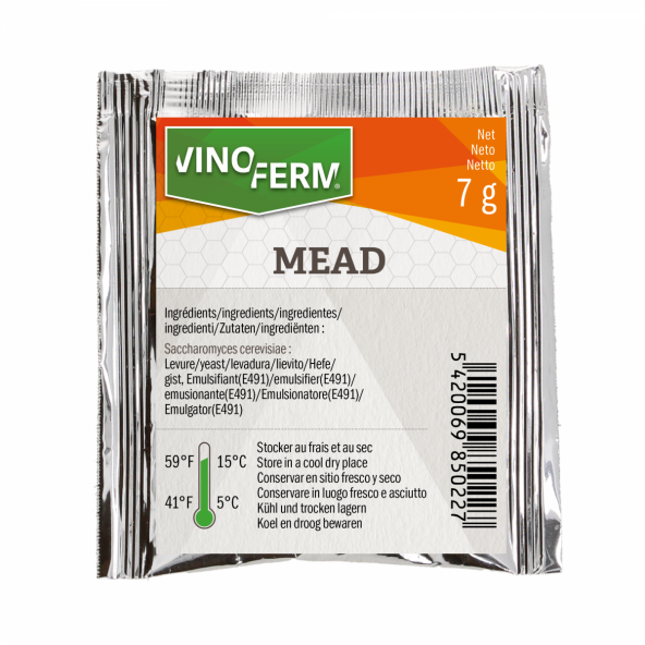 Trockenhefe Wein Vinoferm Mead 7 g