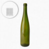 Weinflasche Schlegel 75 cl, olive - Palette 1398 St. 0