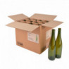 Weinflasche Schlegel 75 cl, olive, Karton 12 St. 0