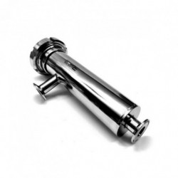 filterelement rvs inline 90 graden 1,5"TC 0,5mm