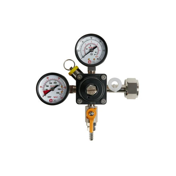 BOEL PREMIUM CO₂-Druckminderer mit 1 Ausgang (4 bar)