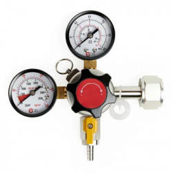 BOEL CO₂-Druckminderer mit 1 Ausgang (4 bar)