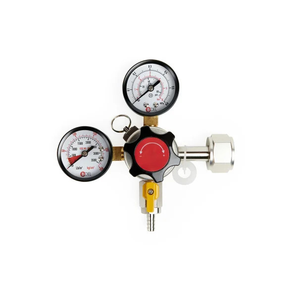 BOEL CO₂-Druckminderer mit 1 Ausgang (4 bar)